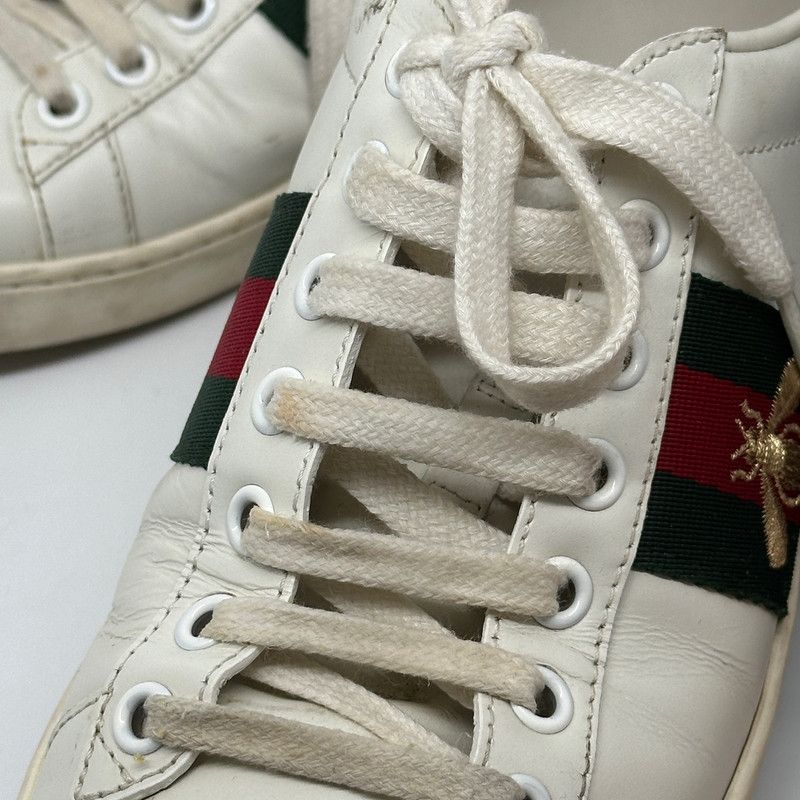 Gucci Gucci Ace Embroidered Fashion Sneakers 0079 Size US 5 / IT 35 - 9 Thumbnail