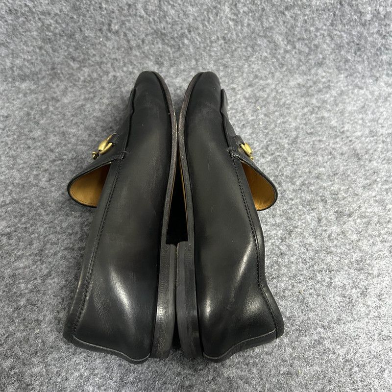 Gucci Gucci Jordaan Leather Loafers for Women 0079 Size US 5 / IT 35 - 7 Thumbnail