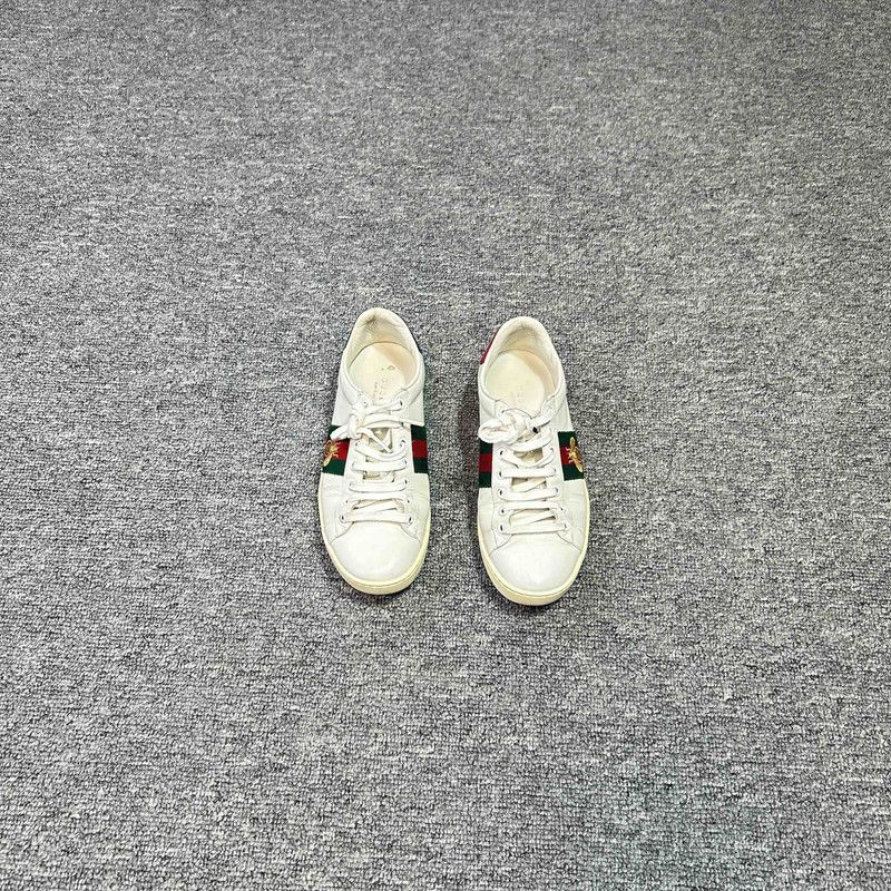 Gucci Gucci Ace Embroidered Fashion Sneakers for Women 0079 Size US 8 / IT 38 - 2 Thumbnail