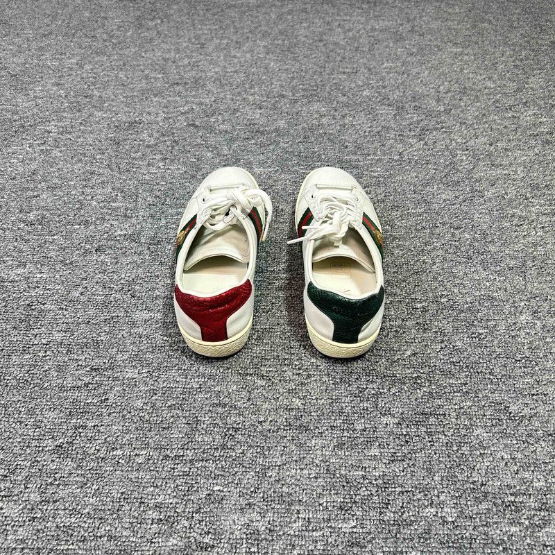 Gucci Gucci Ace Embroidered Fashion Sneakers for Women 0079 Size US 8 / IT 38 - 3 Thumbnail
