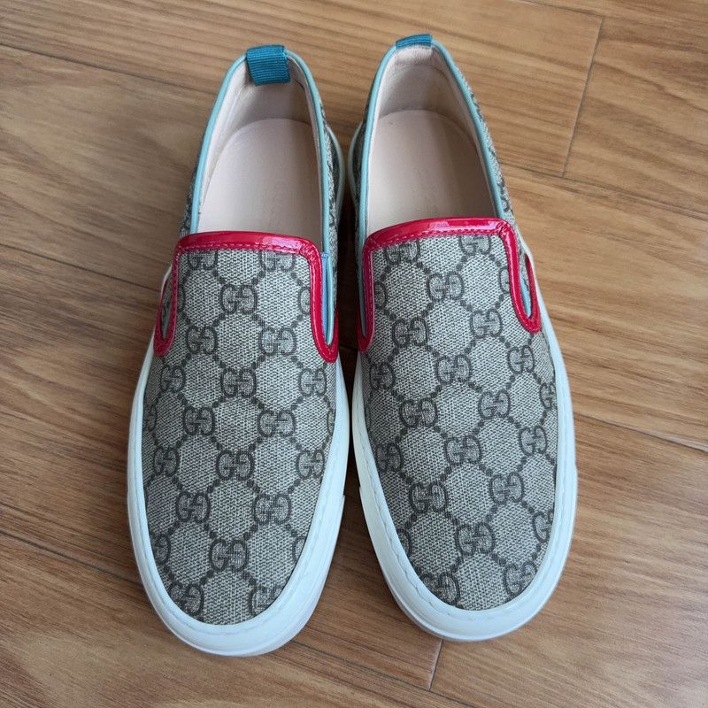 Gucci Gucci Stylish Slip-On Sneakers for Women 0079 Size US 8 / IT 38 - 2 Thumbnail