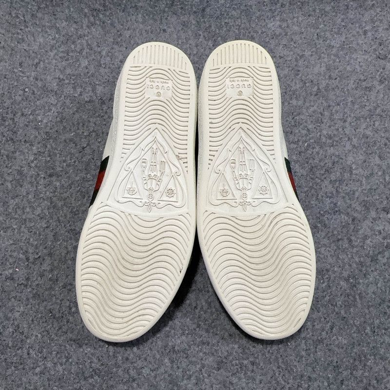 Gucci Gucci Ace Leather Low-Top Sneakers for Women 0079 Size US 6.5 / IT 36.5 - 4 Thumbnail