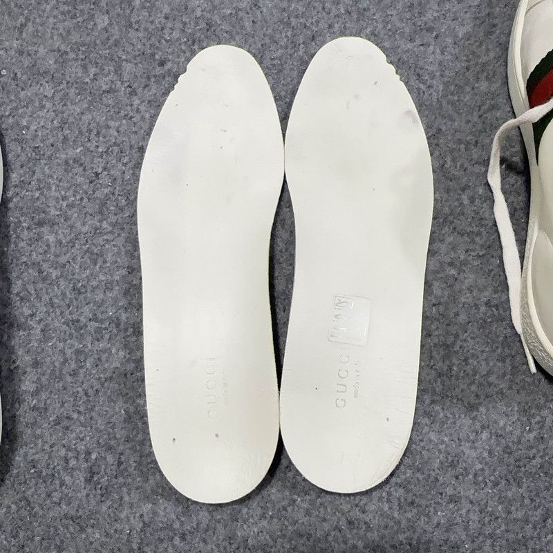 Gucci Gucci Ace Leather Low-Top Sneakers for Women 0079 Size US 6.5 / IT 36.5 - 10 Thumbnail