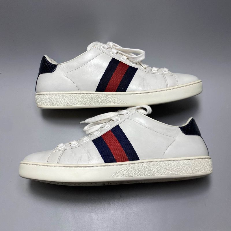 Gucci Gucci ACE Classic Low-Top Fashion Sneakers 0079 Size US 6.5 / IT 36.5 - 6 Thumbnail