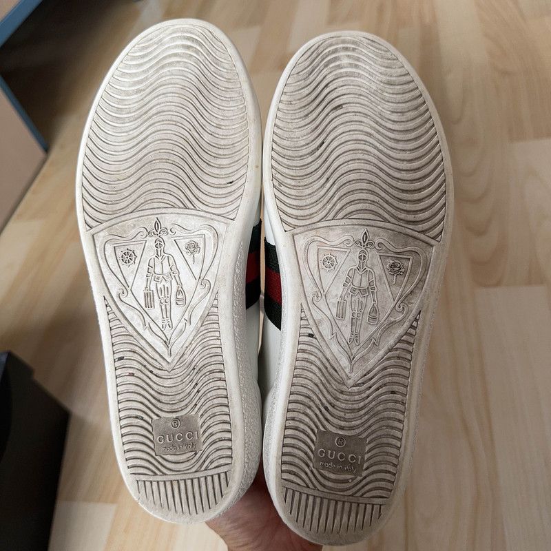Gucci GUCCI Ace Stylish Sneakers for Women 0079 Size US 5 / IT 35 - 4 Thumbnail