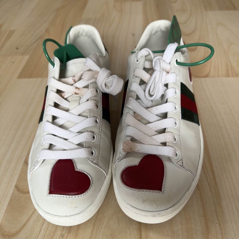 Gucci GUCCI Ace Stylish Sneakers for Women 0079 Size US 5 / IT 35 - 2 Thumbnail