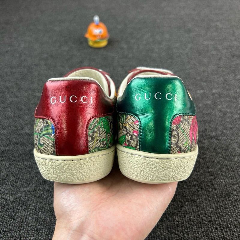 Gucci Gucci ACE Floral Sneakers for Women 0079 Size US 5 / IT 35 - 5 Thumbnail