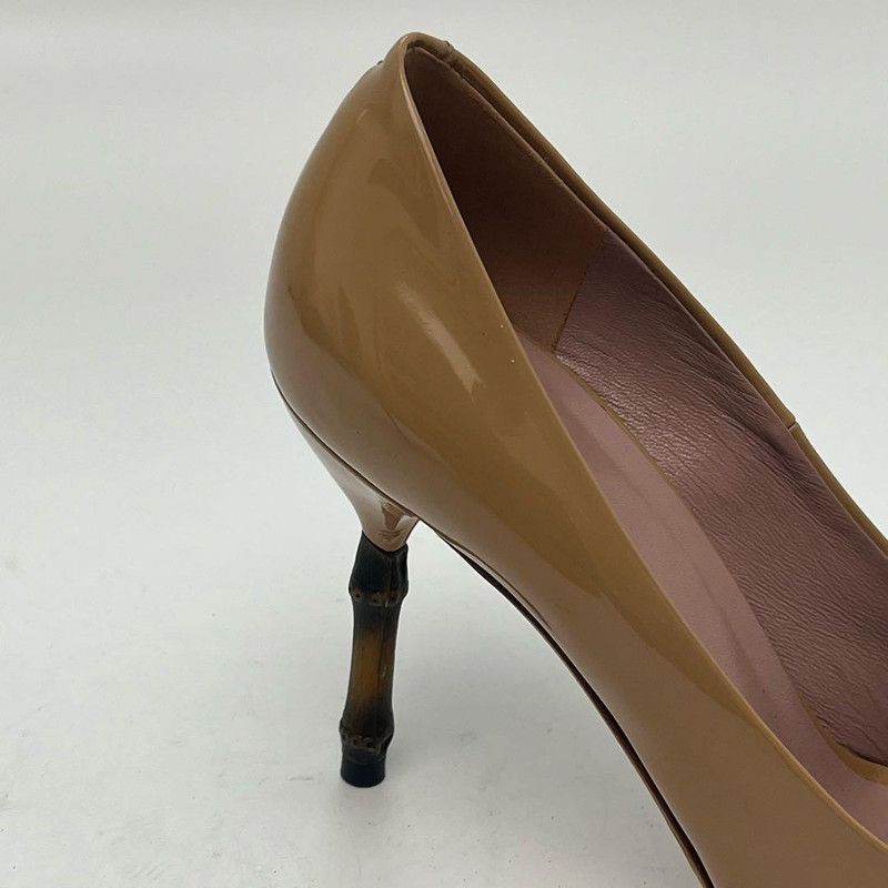 Gucci Gucci Chic Brown High Heels for Women 0079 Size US 6 / IT 36 - 8 Thumbnail