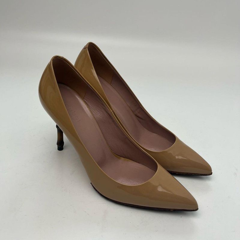 Gucci Gucci Chic Brown High Heels for Women 0079 Size US 6 / IT 36 - 2 Thumbnail