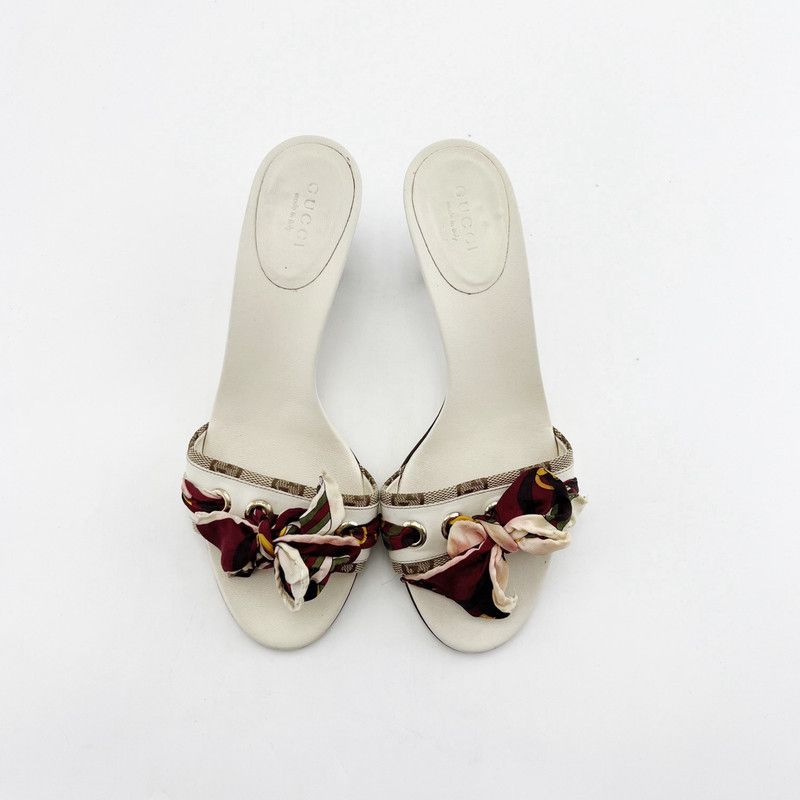 Gucci Gucci Butterfly Knot Heels for Women 0079 Size US 5 / IT 35 - 2 Thumbnail