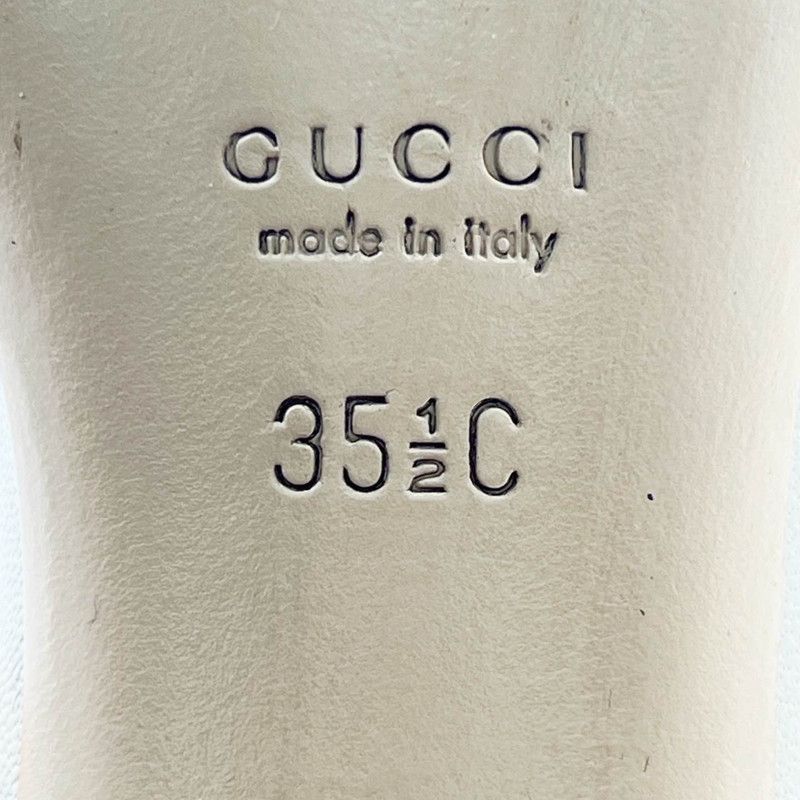 Gucci Gucci Butterfly Knot Heels for Women 0079 Size US 5 / IT 35 - 5 Thumbnail