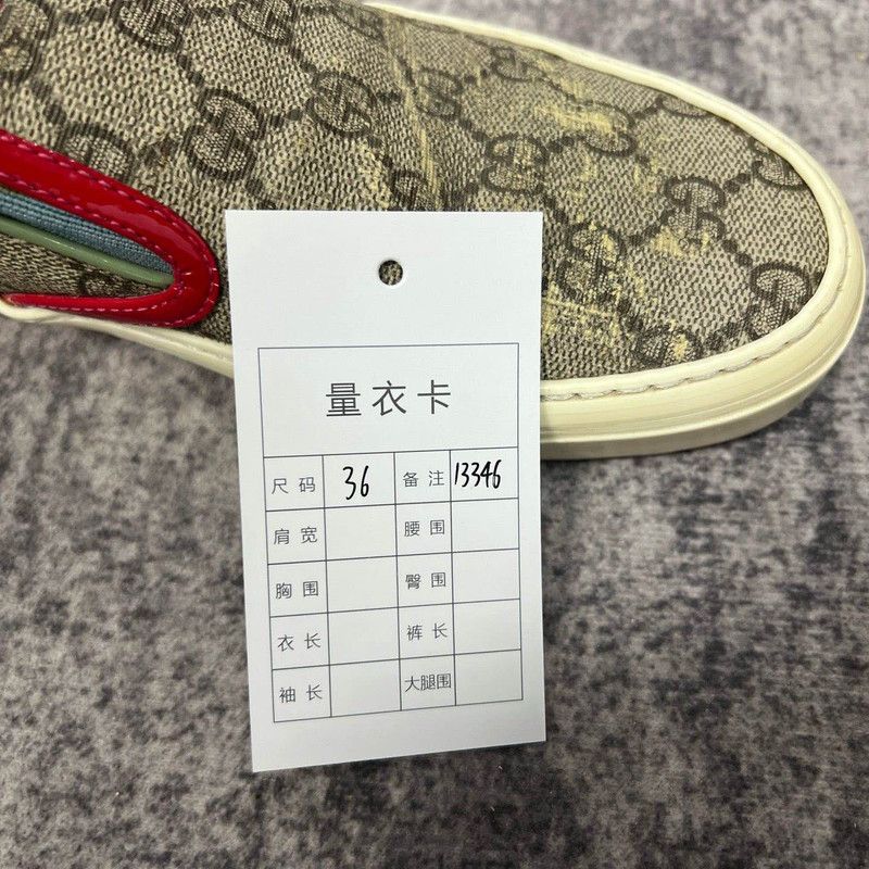 Gucci Gucci Stylish Slip-On Sneakers for Women 0079 Size US 5 / IT 35 - 8 Thumbnail