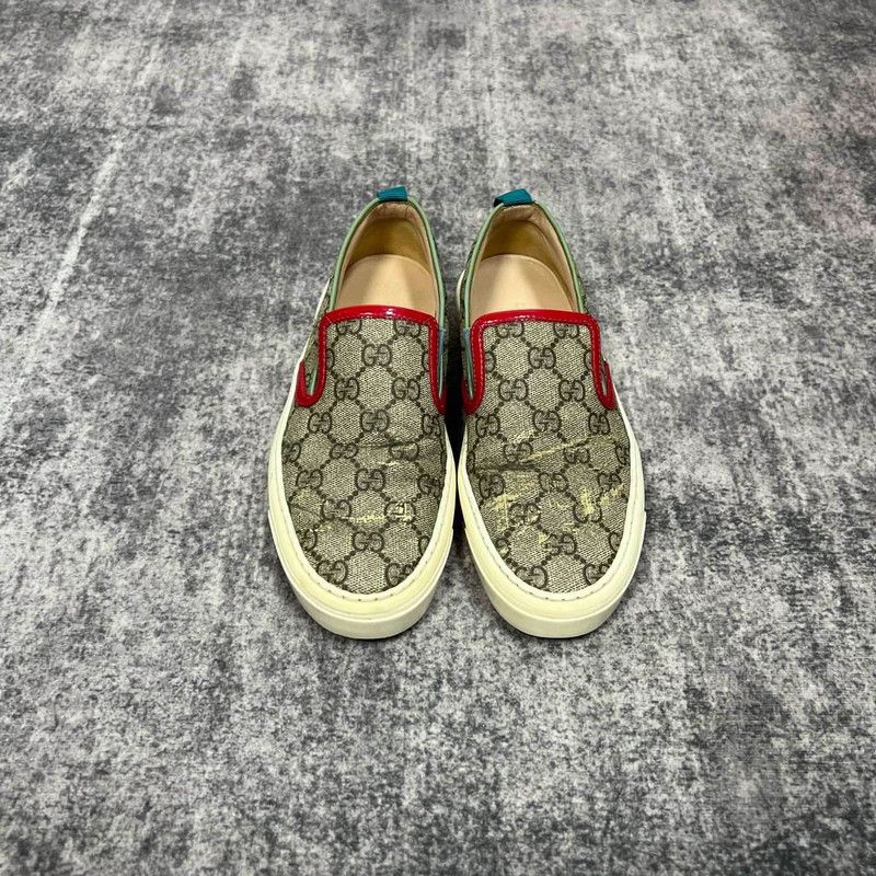 Gucci Gucci Stylish Slip-On Sneakers for Women 0079 Size US 5 / IT 35 - 2 Thumbnail