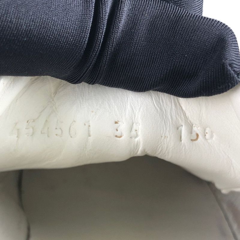 Gucci Gucci Ace Pearl Detail Low-Top Sneakers 0079 Size US 5 / IT 35 - 8 Thumbnail
