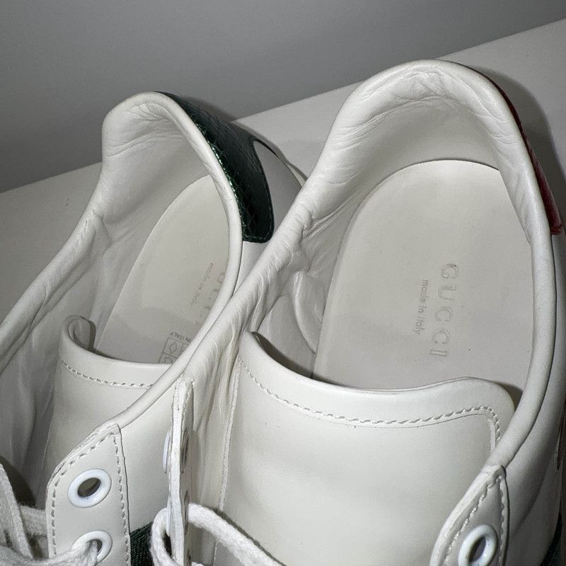 Gucci GUCCI Stylish White Ace Sneakers for Women 0079 Size US 6.5 / IT 36.5 - 7 Thumbnail