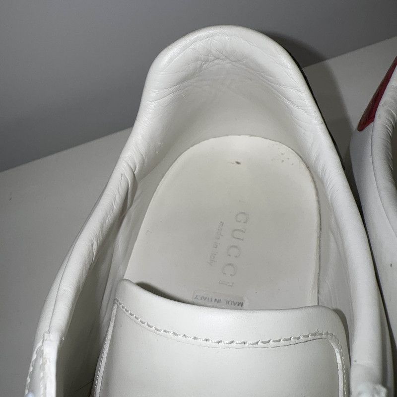 Gucci GUCCI Stylish White Ace Sneakers for Women 0079 Size US 6.5 / IT 36.5 - 6 Thumbnail