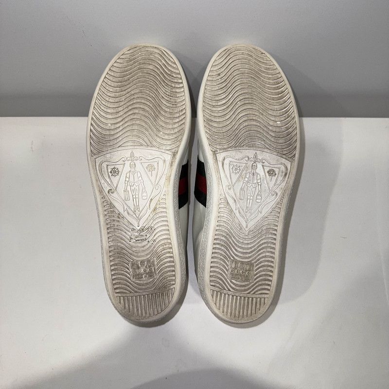 Gucci GUCCI Stylish White Ace Sneakers for Women 0079 Size US 6.5 / IT 36.5 - 4 Thumbnail