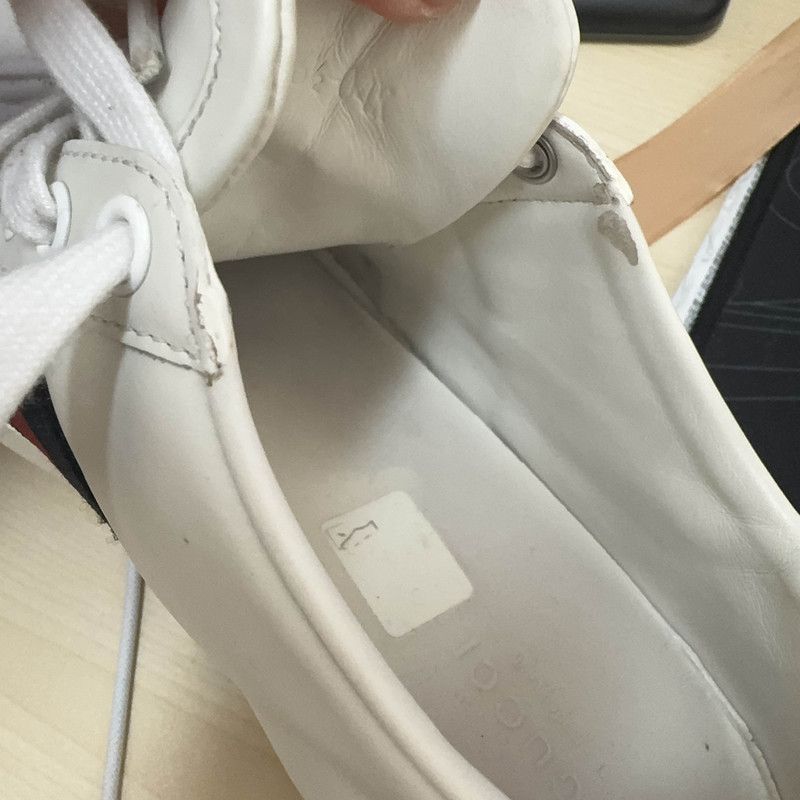 Gucci Gucci Leather Embroidered Ace Sneakers for Women 0079 Size US 6.5 / IT 36.5 - 9 Thumbnail