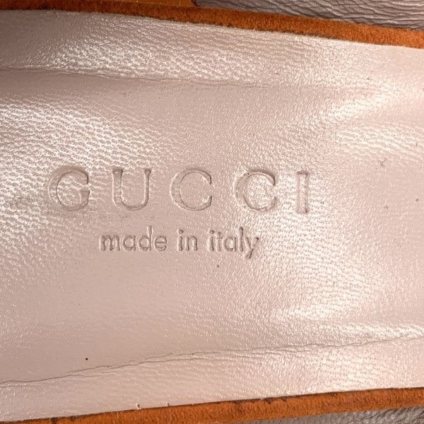 Gucci Gucci Orange Platform Slide Sandals for Women 0079 Size US 5 / IT 35 - 7 Thumbnail