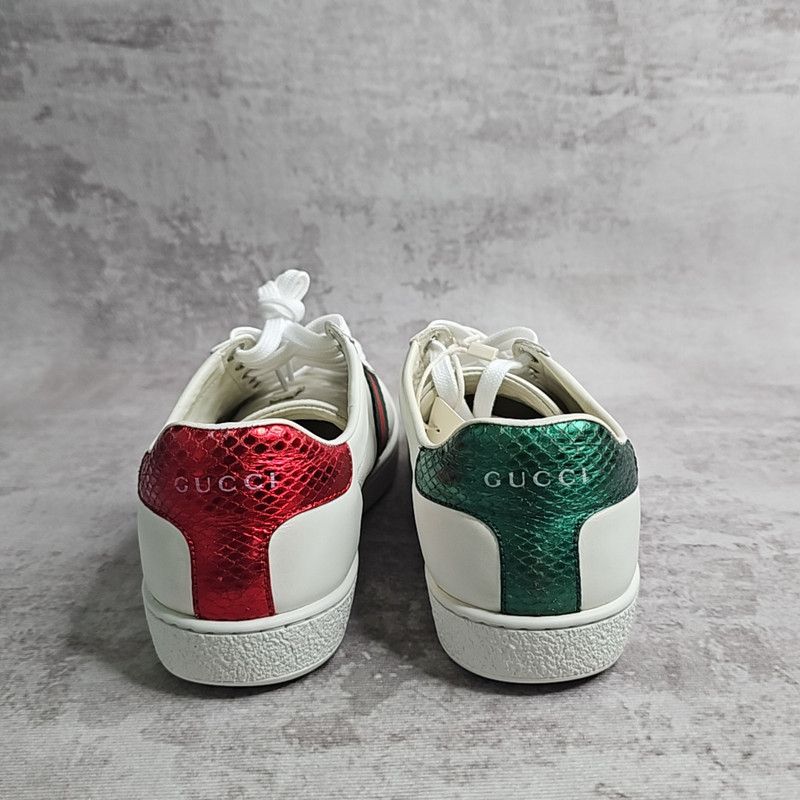 Gucci Gucci Ace Embroidered Sneakers for Women 0079 Size US 6.5 / IT 36.5 - 3 Thumbnail