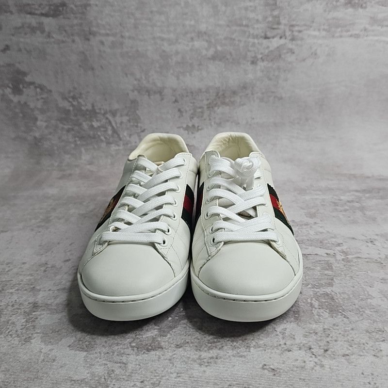 Gucci Gucci Ace Embroidered Sneakers for Women 0079 Size US 6.5 / IT 36.5 - 2 Thumbnail
