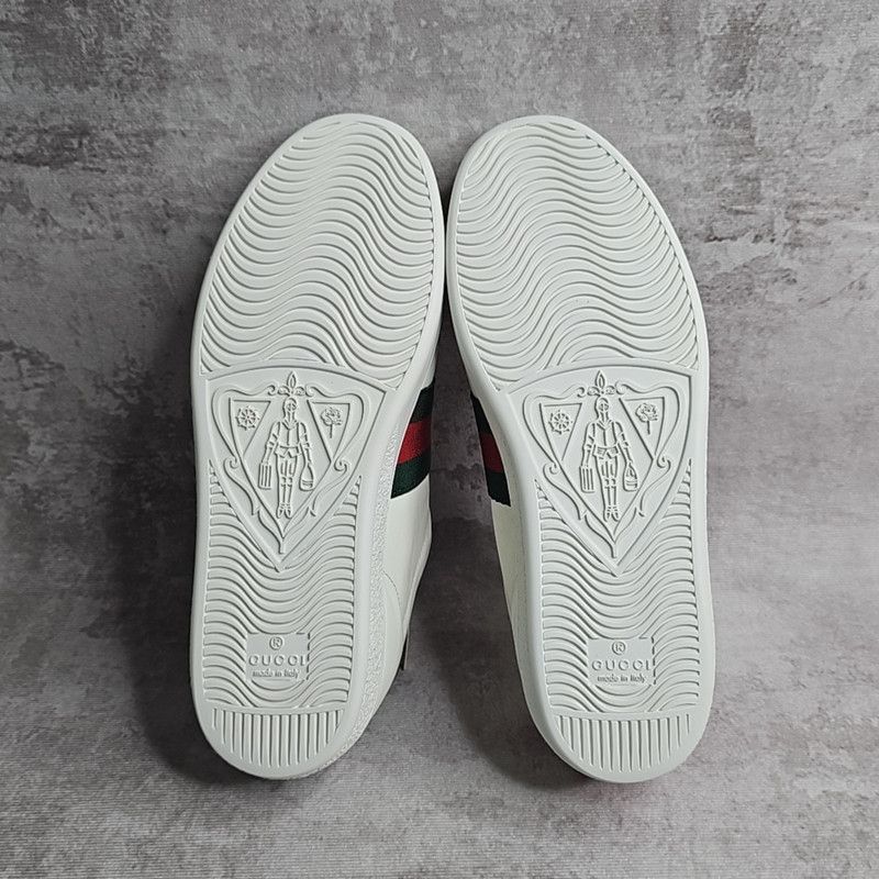 Gucci Gucci Ace Embroidered Sneakers for Women 0079 Size US 6.5 / IT 36.5 - 4 Thumbnail