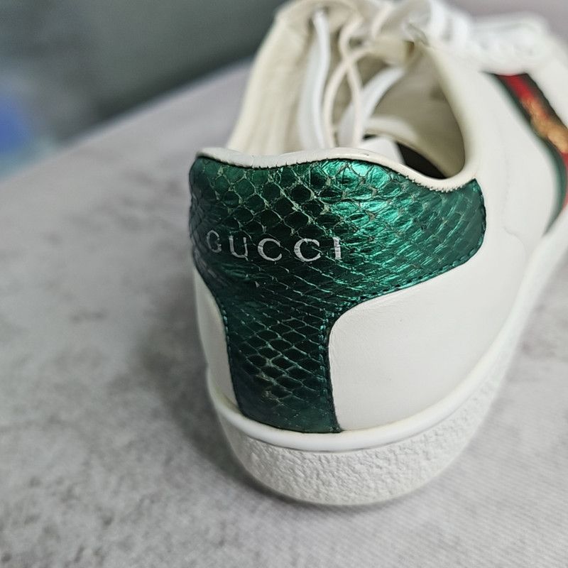 Gucci Gucci Ace Embroidered Sneakers for Women 0079 Size US 6.5 / IT 36.5 - 6 Thumbnail