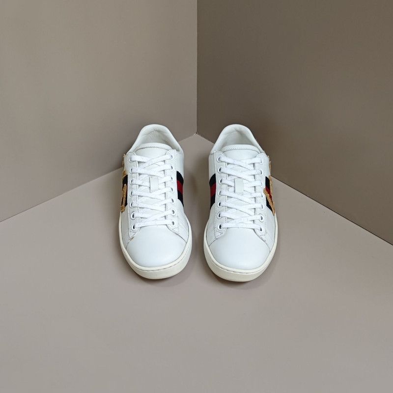 Gucci Gucci Loved Embroidered Low-Top Sneakers for Women 0079 Size US 8 / IT 38 - 2 Thumbnail