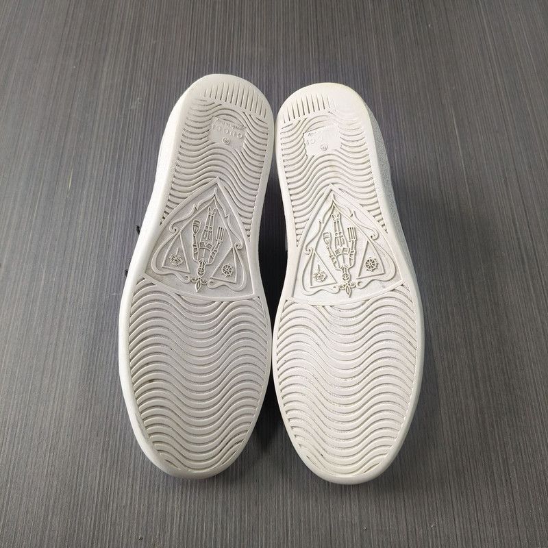 Gucci Gucci ACE Leather Sneakers with Pineapple Embroidery 0079 Size US 6 / IT 36 - 4 Thumbnail