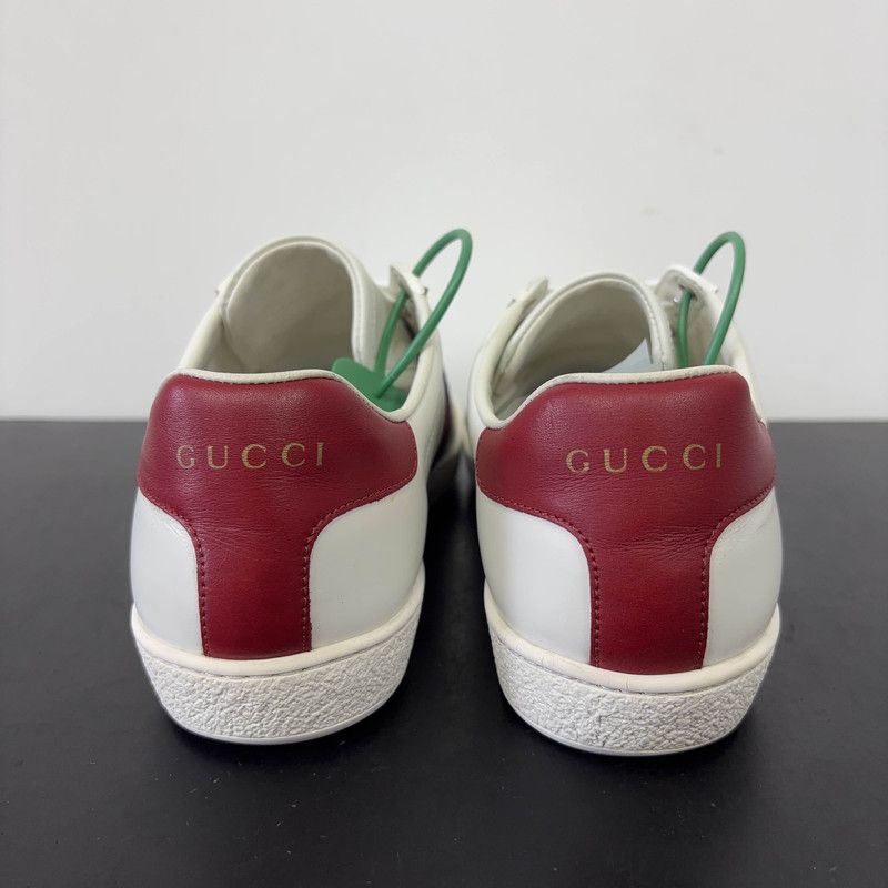 Gucci Gucci Ace Leather Low-Top Fashion Sneakers 0079 Size US 6 / IT 36 - 3 Thumbnail