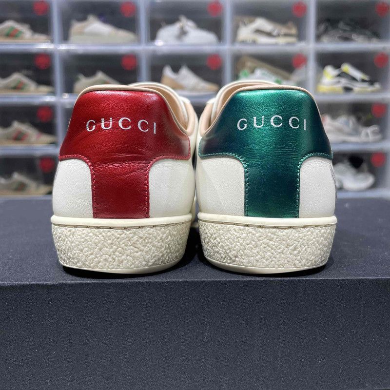 Gucci Gucci Ace Mystic Leather Fashion Sneakers for Women 0079 Size US 8 / IT 38 - 3 Thumbnail
