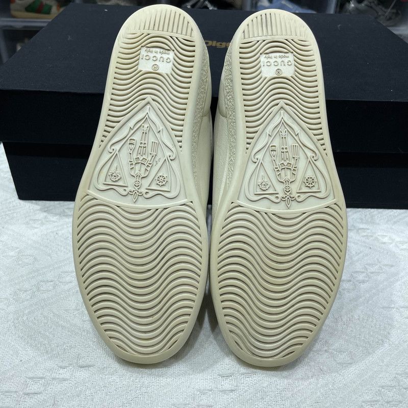 Gucci Gucci Ace Mystic Leather Fashion Sneakers for Women 0079 Size US 8 / IT 38 - 4 Thumbnail