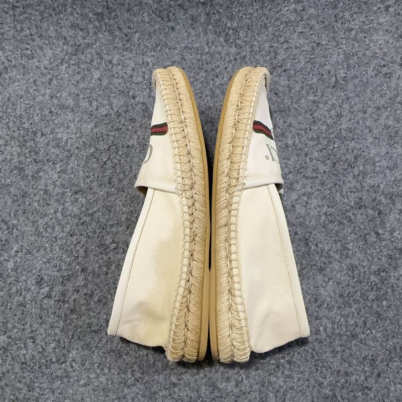 Gucci Gucci Casual White Espadrilles for Women 0079 Size US 7.5 / IT 37.5 - 8 Thumbnail