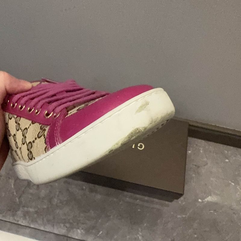 Gucci Gucci Stylish Low-Top Lace-Up Sneakers for Women 0079 Size US 6.5 / IT 36.5 - 7 Thumbnail