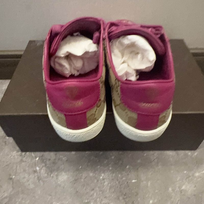 Gucci Gucci Stylish Low-Top Lace-Up Sneakers for Women 0079 Size US 6.5 / IT 36.5 - 3 Thumbnail