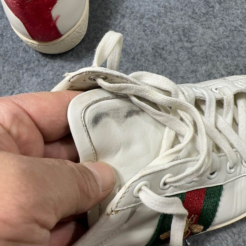 Gucci Gucci Ace Embroidered Fashion Sneakers for Women 0079 Size US 8 / IT 38 - 17 Thumbnail