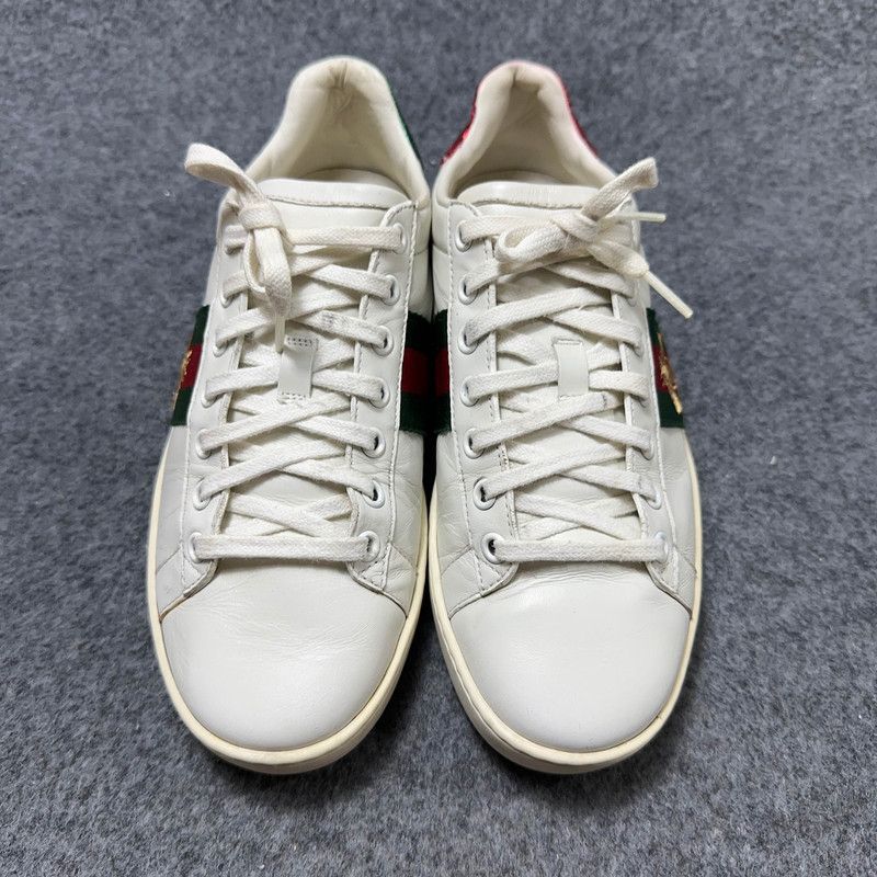 Gucci Gucci Ace Embroidered Fashion Sneakers for Women 0079 Size US 8 / IT 38 - 2 Thumbnail