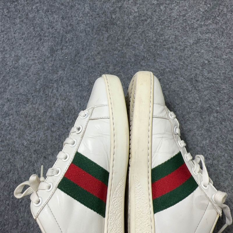 Gucci Gucci Ace Embroidered Fashion Sneakers for Women 0079 Size US 8 / IT 38 - 11 Thumbnail