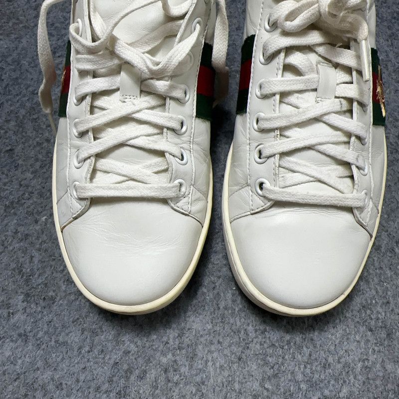 Gucci Gucci Ace Embroidered Fashion Sneakers for Women 0079 Size US 8 / IT 38 - 8 Thumbnail