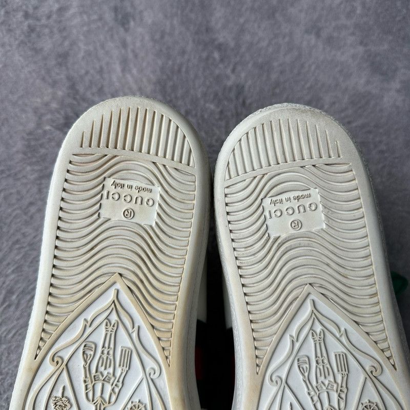 Gucci Gucci ACE Embroidered Fashion Sneakers for Women 0079 Size US 6.5 / IT 36.5 - 6 Thumbnail