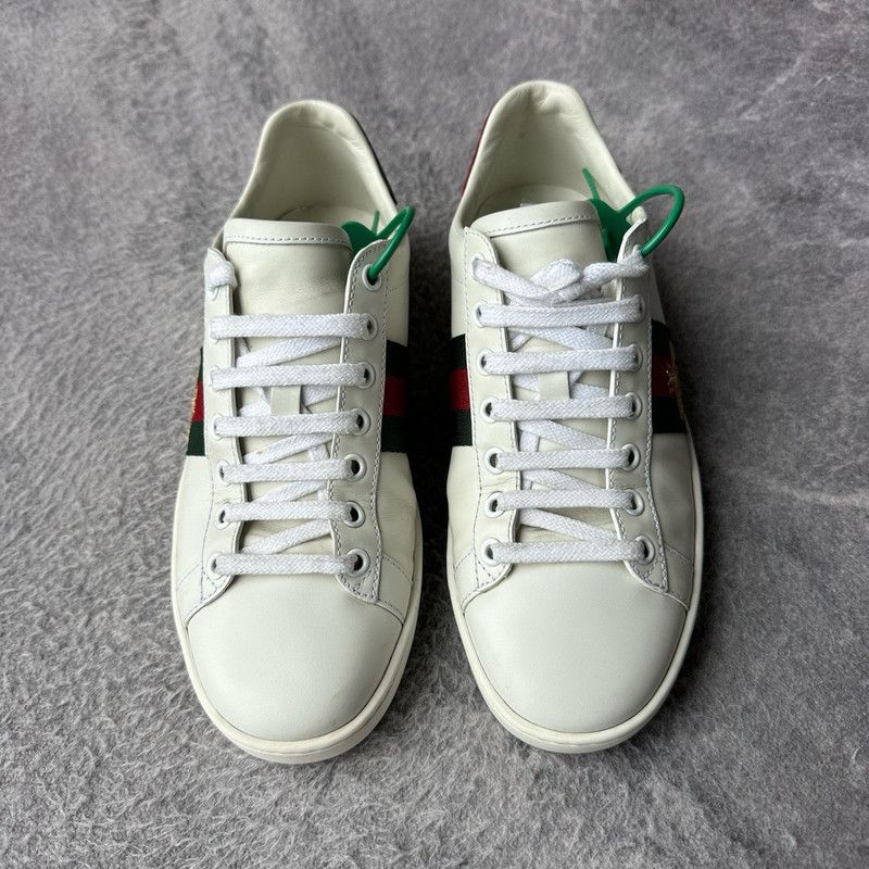 Gucci Gucci ACE Embroidered Fashion Sneakers for Women 0079 Size US 6.5 / IT 36.5 - 2 Thumbnail