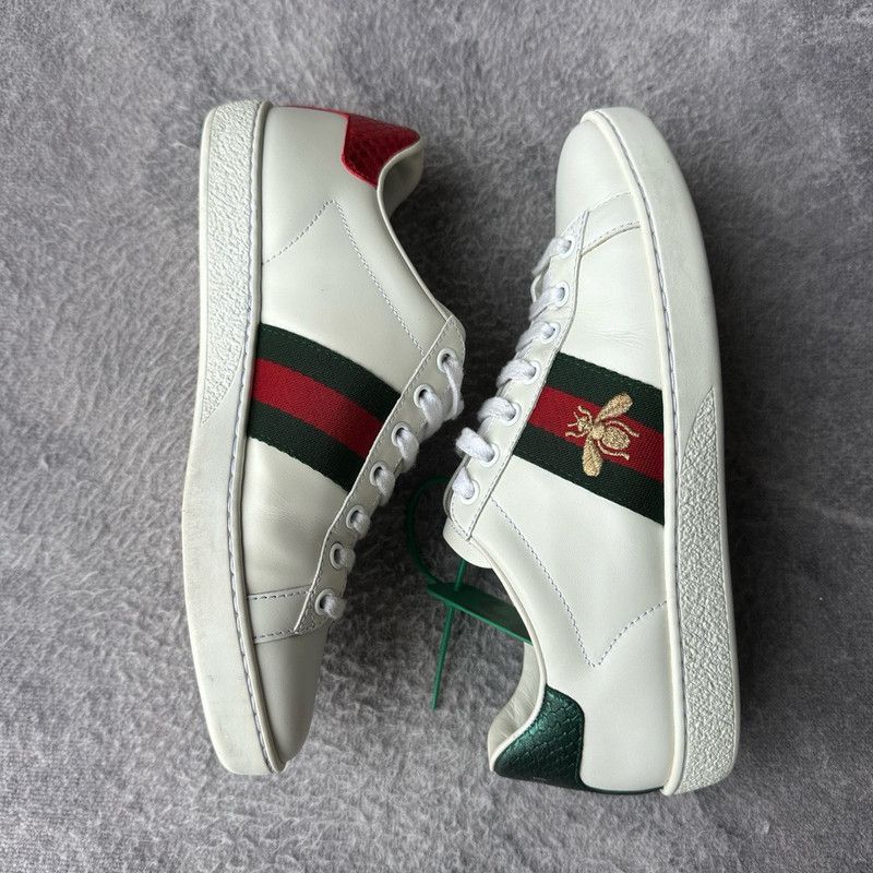 Gucci Gucci ACE Embroidered Fashion Sneakers for Women 0079 Size US 6.5 / IT 36.5 - 8 Thumbnail