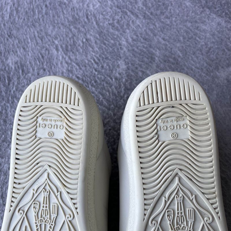 Gucci Gucci Ace Mystic Leather Fashion Sneakers for Women 0079 Size US 6 / IT 36 - 7 Thumbnail