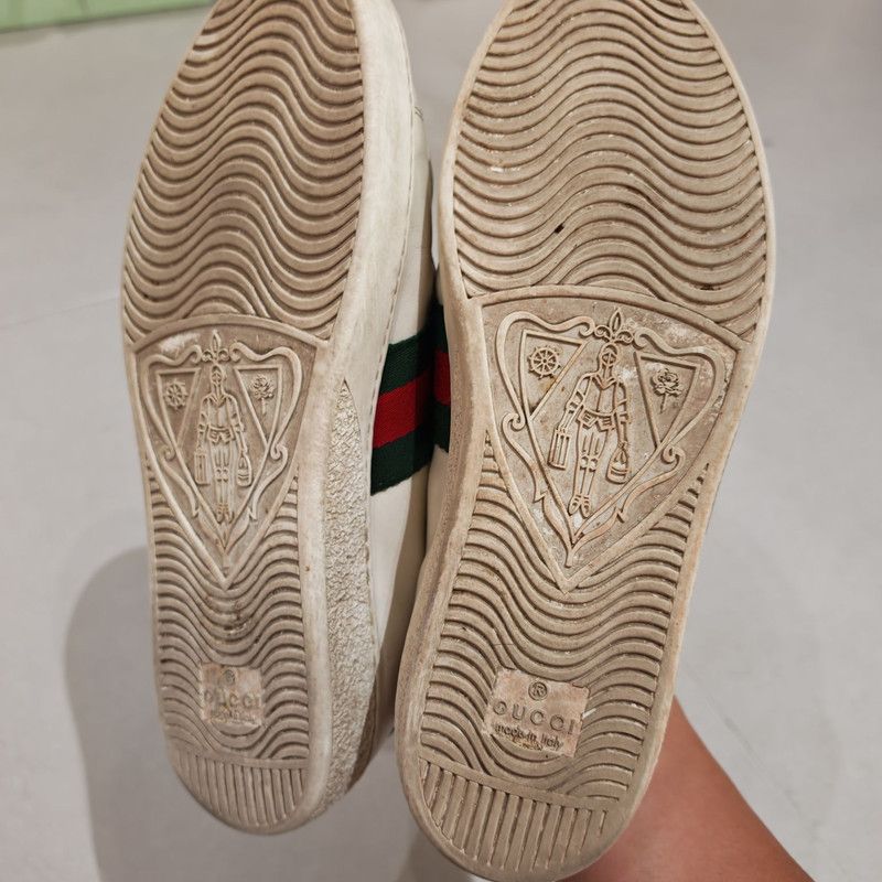 Gucci Gucci ACE Fashion Sneakers for Women 0079 Size US 5 / IT 35 - 4 Thumbnail