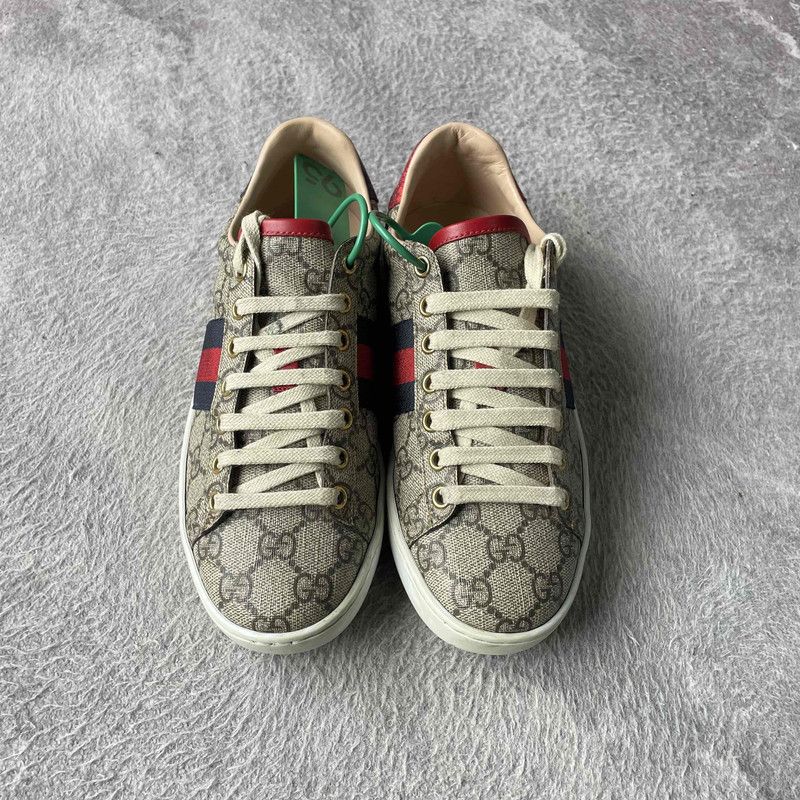 Gucci Gucci Ace GG Supreme Sneakers for Women 0079 Size US 5.5 / IT 35.5 - 2 Thumbnail
