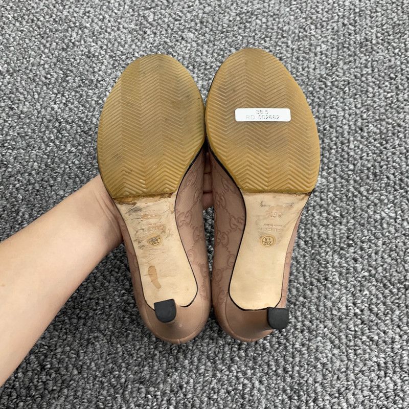Gucci Gucci Pink Double G High Heels for Women 0079 Size US 6.5 / IT 36.5 - 4 Thumbnail