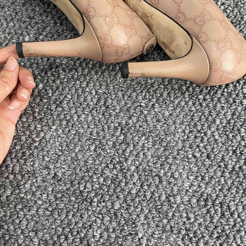 Gucci Gucci Pink Double G High Heels for Women 0079 Size US 6.5 / IT 36.5 - 9 Thumbnail