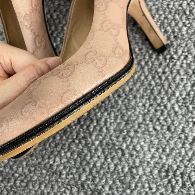 Gucci Gucci Pink Double G High Heels for Women 0079 Size US 6.5 / IT 36.5 - 12 Thumbnail