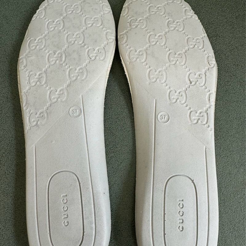 Gucci Gucci Stylish Monogram High-Top Canvas Sneakers 0079 Size US 6.5 / IT 36.5 - 7 Thumbnail