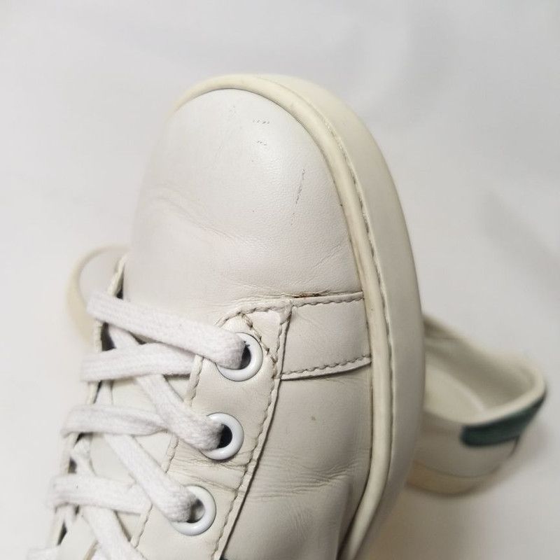 Gucci Gucci Ace Leather Low-Top Fashion Sneakers 0079 Size US 6.5 / IT 36.5 - 6 Thumbnail